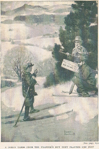 This Way to Christmas by Norman Rockwell (1916) This Way to Christmas, Norman Rockwell