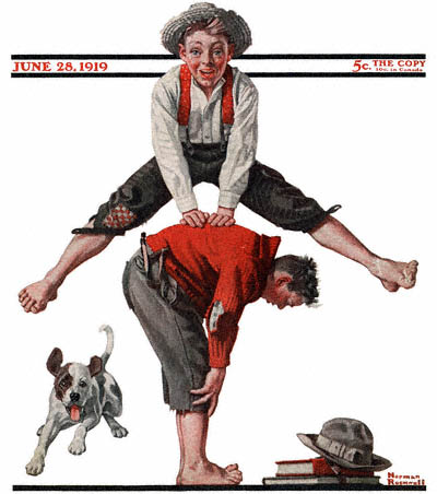 1919-06-28-Saturday-Evening-Post-Norman-Rockwell-cover-Boys-Playing-LeapFrog-no-logo-400-Digimarc.jpg