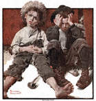 Norman Rockwell's Retribution from the May 15, 1920 Country Gentleman cover