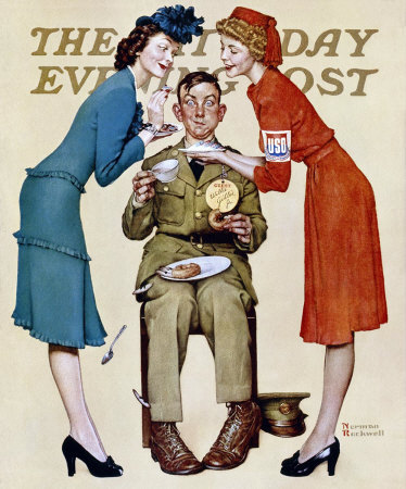 Norman Rockwell: Willie Gillis: USO