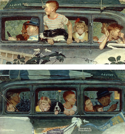 Norman Rockwell: Going and Coming