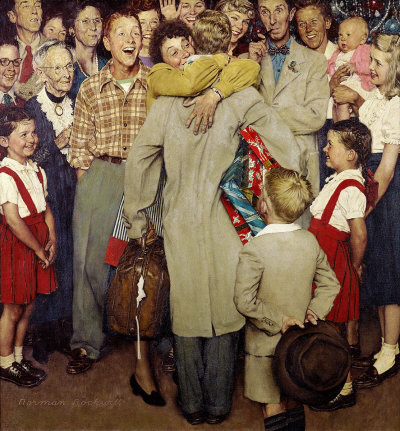 Norman Rockwell: Christmas Homecoming