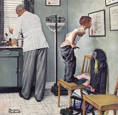 Norman Rockwell: Before The Shot