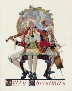 Norman Rockwell - Merry Christmas: Concert Trio