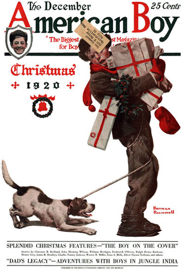 Norman Rockwell Christmas Packages