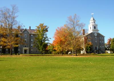 Starr Hall (left) & Old Chapel (right) - my picture