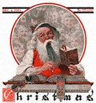 Santa and Expense Book from the December 4, 1920 Saturday Evening Post cover