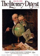 Norman Rockwell's Settling an Argument from the June 24, 1922 Literary Digest cover