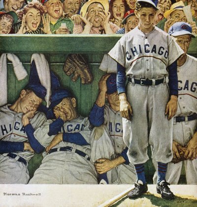 Norman Rockwell: The Dugout