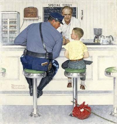 Norman Rockwell: The Runaway