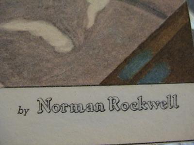 Norman Rockwell Signature