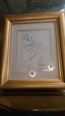 Weihnachtsmann Wackelkopf Norman Rockwell - Ca. 20 Cm, Mit Cola-Flasche, Lizenziert